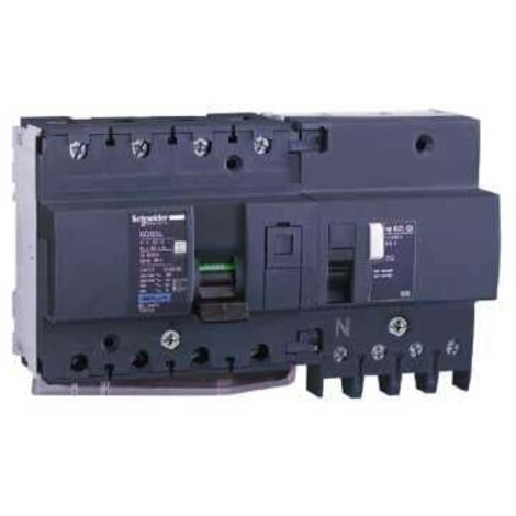 Schneider 19005 Acti9 Vigi NG125 - Bloc différentiel 230Vca à 400Vca - 4P - 63A - 300mA - Type AC