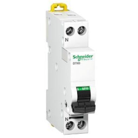 Schneider  A9N21366 Disjoncteur DT40N 1P+N 16A courbe C