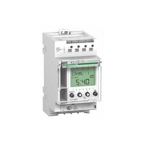 CCT15441 Schneider - interrupteur horaire programmable - 24/7j