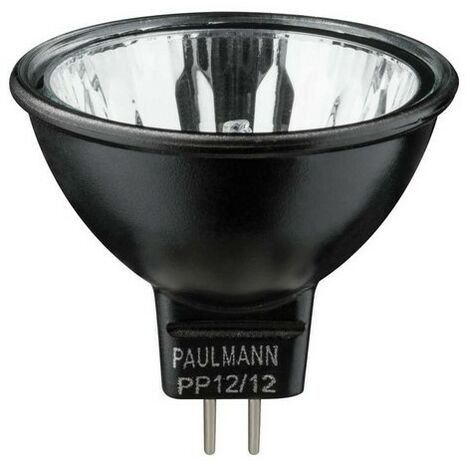 Paulmann 832.12 Ampoule GU5,3 Halogène Akzent 12v 2900K - 4000H - Aluminium NOIR