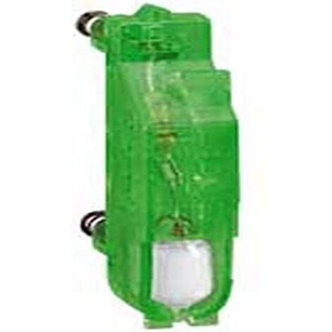 Legrand – Lampe sur câble 84923 – Fluorescent vert 230V – Montage direct – Durée de vie 25000 heures – Consommation 0,55 mA