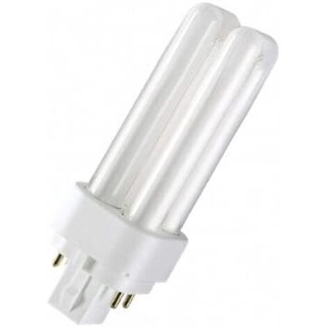 Osram – Ampoule fluocompacte 13 W G24q-1 – Couleur blanche froide 4000 K – Durée de vie 20 000 h – Économie d'énergie A