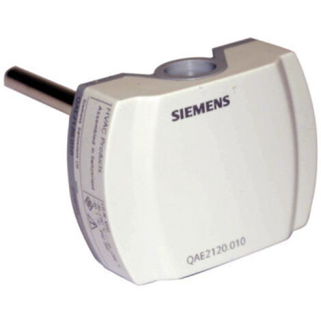 Sonde de température Ni1000 Siemens QAE21, Ø 9mm, L.100mm, +130°C max ( Prix pour 1 )