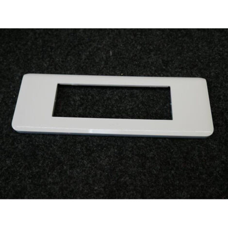 Legrand 078816 - Plaque MOSAIC - 6 Modules HORIZONTAL - BLANC