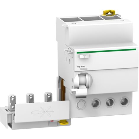 Acti9, Vigi iC60, bloc différentiel 3P 40A 300mA type AC 230-240/400-415V - A9Q14340 (1/5)