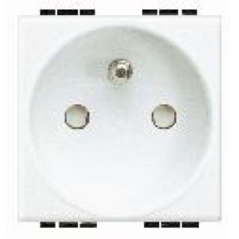 Bticino Cofrel N4142AN -PRISE 2 P+T 16A - 250V CONNEXION AUTO - LIVINGLIGHT BLA