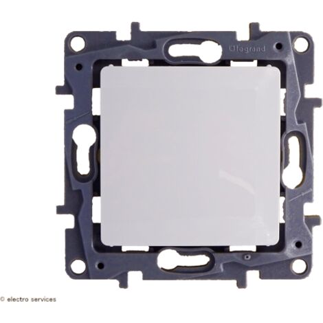 Legrand – Obturateur pour tableau électrique – Finition blanche – Hauteur 76 mm – Coque de protection pour installation sécurisée