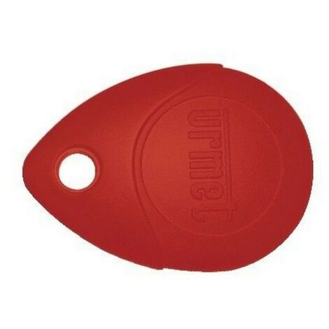 Urmet – Clé de proximité Mifare 13.56 Mhz étanche IP68 – Oeillet métallique – Dimensions 47x35x4 mm – Antichoc IK8