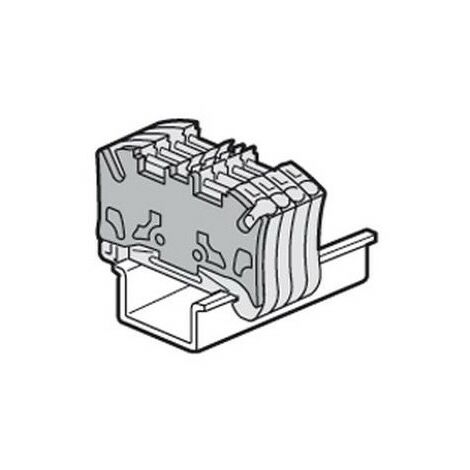 Legrand 037590 - Cloison terminale pr bloc jonc Viking 3 ressort - Sectionnables - Pas 6