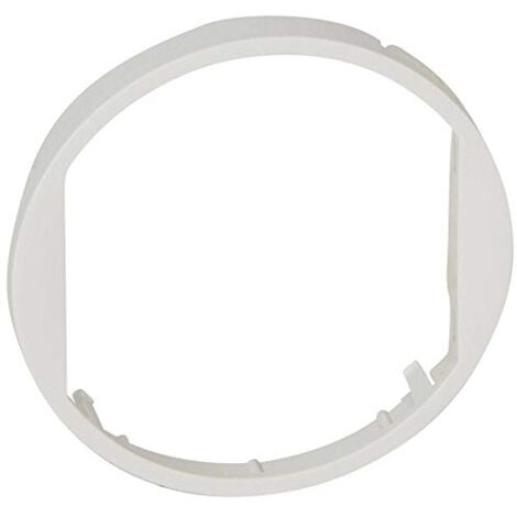 Legrand – Bague bus pour enjoliveur simple ou double – Plaque Céliane blanc – Fixation sur mécanisme – Usage intérieur uniquement