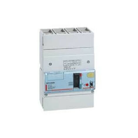 Legrand – Disjoncteur différentiel 25256 250A 4P 50kA – Magnéto-thermique – Protection installations électriques – Conforme norme NF IEC 60947-2 - DPX 250 ER