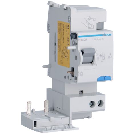 Hager BD225 Bloc différentiel 2P 25A 30mA HI (1/3)