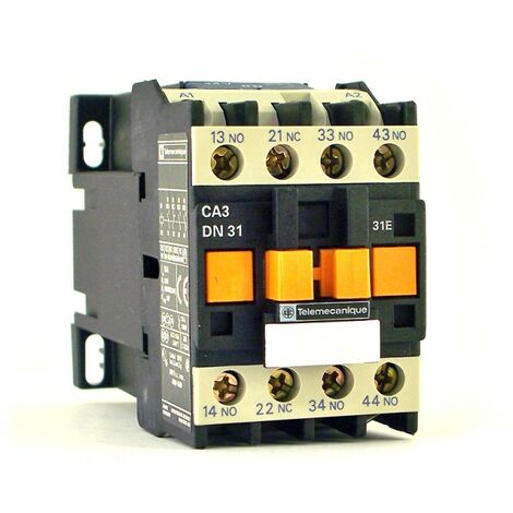 Contacteur LC1D098E7 : 4 broches NC x2 + NO x2 contacteur auxiliaire : NC + N