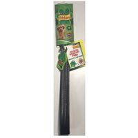 Collier Chien en Cuir Noir - Taille M 40-55cm - QR code - Friskies Purina