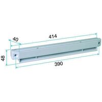 Aldes – Sortie de toit VMC en aluminium – Haute performance acoustique +3 dB – Installation extérieure – Protection contre l'eau