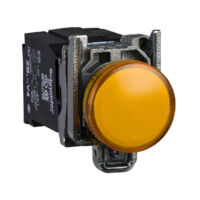 Schneider XB4BV5B5 Voyant rond Harmony Ø22 LED intégrée 400V
