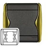 Plaque Legrand 1 Poste Xelio / Xeliomat - Réf. 82310 - Pour Interrupteur Ou Prise - OCCASION