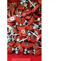 Fixation goulotte câble trunking fastener 251705 – X-ET DNIK-H 27 – Pack de 100 – Protection contre la corrosion en zinc galvanisé