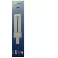 Ampoule basse consommation G23 7W 350lm YDN7U – Économie d'énergie – Longue durée de vie – Tension 230V – Longueur 137mm – Energetic Lighting