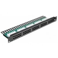 Panneau de brassage 25 x RJ45 8/4 1U RNIS, RAL7035, Cat. 3 - Achat