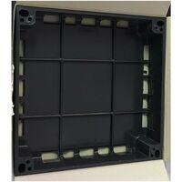 LEGRAND Plaque support fixation à vis 2 modules Mosaic blanc