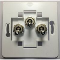Mod Elec 373-21B - Mécanisme 3 Poussoirs à levier Acier