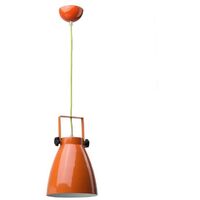 Regenbogen 497011901 - Lampe Suspendue Megapolis Ø21cm - 1 x 60W E27 - Orange