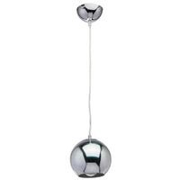 Regenbogen 663011001 - Suspension Megapolis Ø14cm - E27 40W - Chromé
