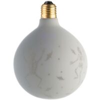 Ecolicht 30125130001 Ampoule Décorative E27 LED 0.5W G125 360° - Halloween Blanc