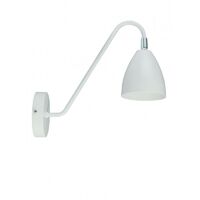 Luz eva AP-L150023 - Applique murale "CLEO" E27 25W - 26.5x10x31cm - Blanc