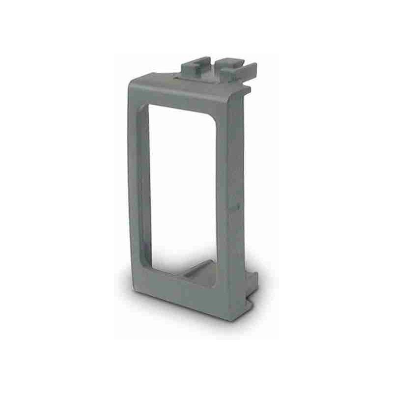 44PJ32GM - Placca Tecnopolimero Young S44, colore grigio metallizzato