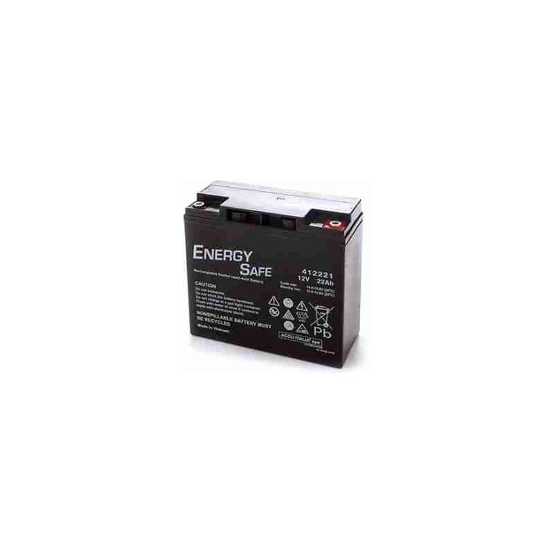 Batteria Al Pb Agm Vrla Serie Energy Safe Starter 12v 22ah C20 Fm6 7637