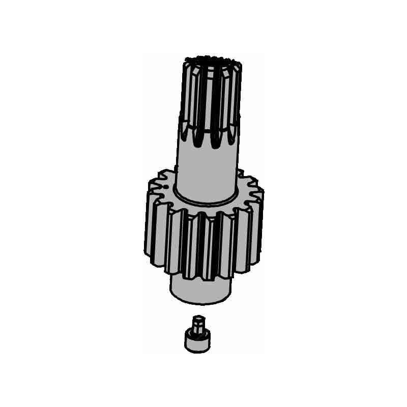 Pignone Albero Intermedio Azusa 2113 Per Go Kart – 13 Denti, Passo #41, Foro 3/4″