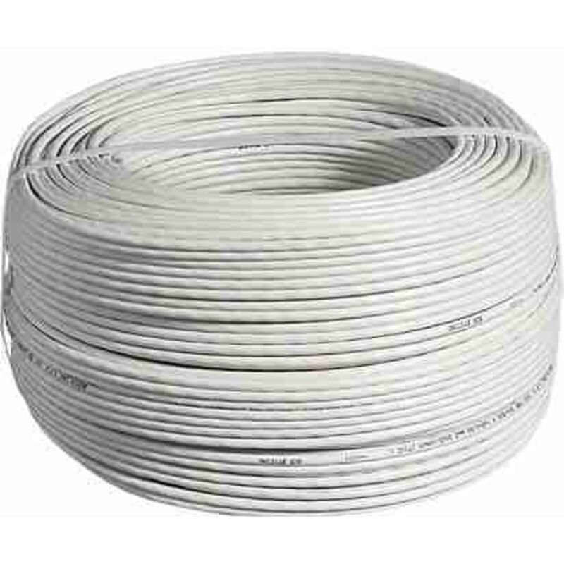 Goobay 15110 Cavo Per Altoparlanti Bianco - 25 Metri, Sezione 0.50 Mm², 2x37 Fili In Rame OFC, Diametro 4.4 Mm - 2