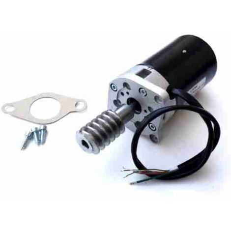 Motore Motorino Elettrico 12V 24V 98x45 Mm Con Staffa Supporto - Foto 6