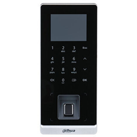 ASI2212H-W - Lettore standalone Wi-Fi display e touch card 13.56 MHz password impronte