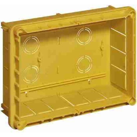 Scatola Di Giunzione In PVC Tipo 86, Presa A Muro, Presa Di Corrente Con Montaggio Su Base Pvc Bianco 88051095