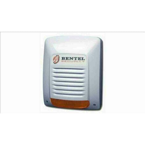 Sirena Autoalimentata Da Esterno Bentel NEKA-FS - Con Lampeggiatore Allo Xeno E Antischiuma - Allarme Sicurezza
