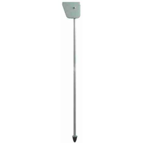 Guida e supporto asta agb h00901.35.93 abaco, spessore 0 mm, finitura black powerage