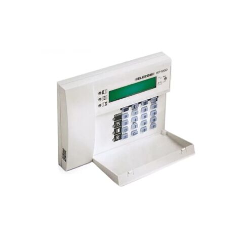 KP100D - Tastiera con display LCD 2 righe x 16 caratteri. Compatibile con centrali MP106, MP110 e scheda DK21S.