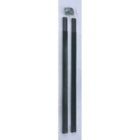 COPPIA BRACCI DRITTI ZINCATI CON ACCESSORI PER FISSAGGIO BENINCA' AU2.D 9099058