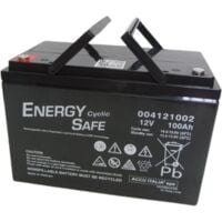 Batteria al Pb AGM VRLA serie Energy Safe Cyclic 12V 100Ah C20