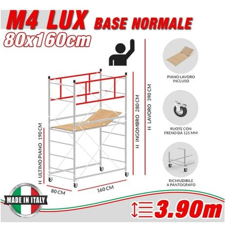 Trabattello M5 ITALY (h lavoro 4,50 m)