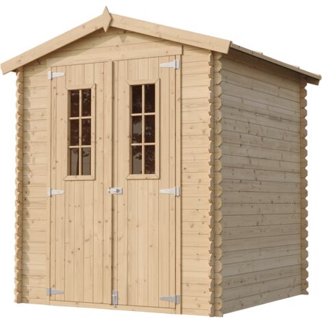 Holzhaus Gartenhaus Gartenschuppen Holz B196xL186xH218 cm/ 2,82 m2