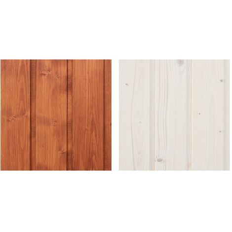 Imprägniermittel-Set für den Anstrich von Holzhäusern - Timbela DKMT01-MAHOGANY/WHITE