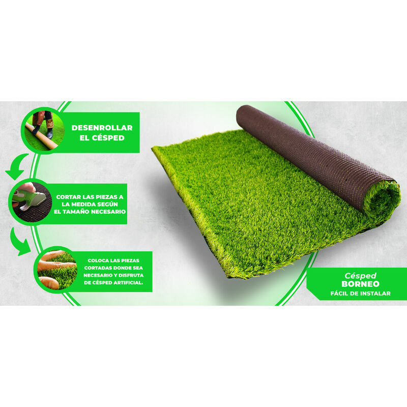 Carpeto Rugs Césped Artificial Sintético para Exterior e Interior - Cé –  Outlet Jardín