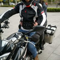 Réfléchissante et pliable Ceinture de sécurité de moto pour enfants 
