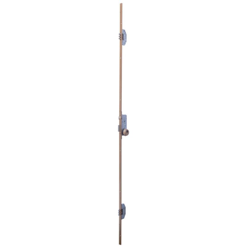 UCEM CERRADURA 2518CL 50 85 NEGRA MADERA EMBUTIR PUNTOS 3 PUNTOS PICAPORTE/BULONES FRENTE 2010