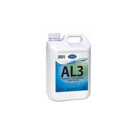 TAMAR ANTIALGAS ALGICIDA PISCINA 3 ACCIONES BIDON 5 L.