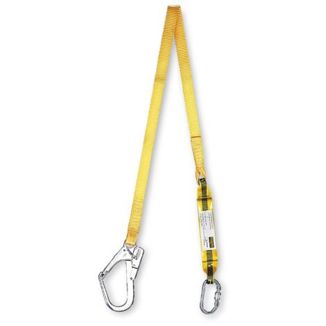 STEELPRO CINTA ANTICAIDAS Y+ABSORBEDOR+2 MOSQUETONES EN354 EN355 1888ACGS